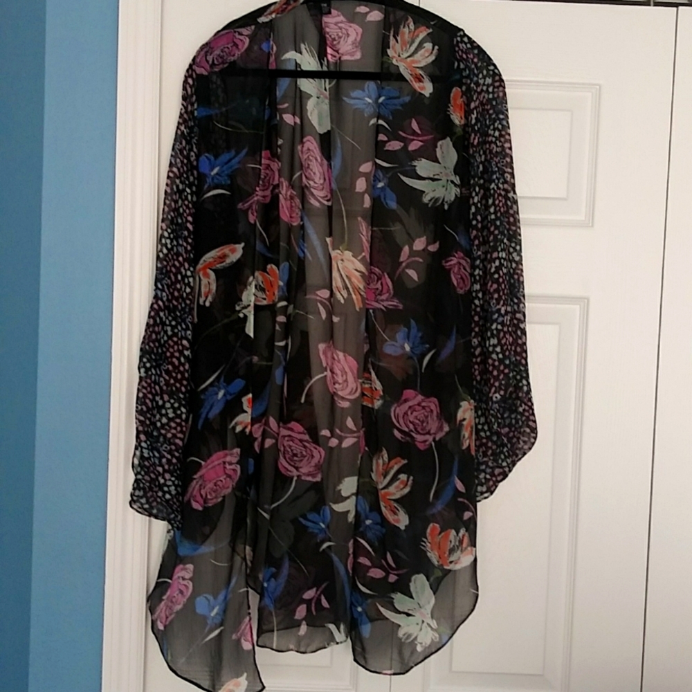 Gorgeous boho sheer kimono